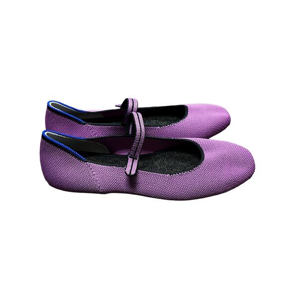 Rothy's Square Mary Jane in Purple Women’s Size 5 - Picture 2 of 8